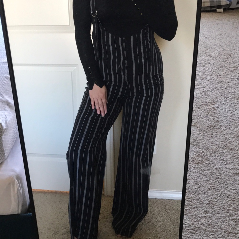 NWTS! Striped jumpsuit